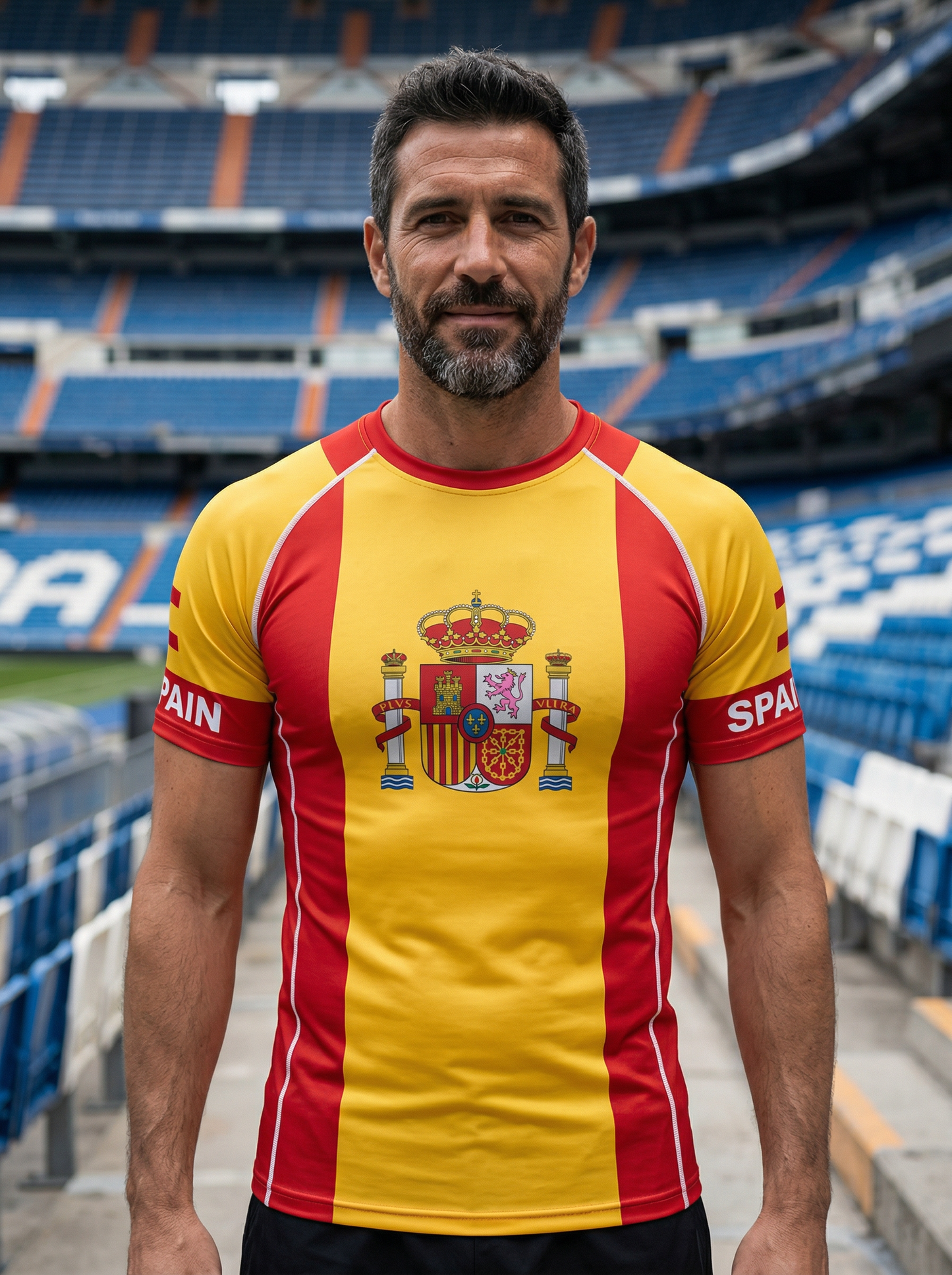 Camiseta de España para Hombre - Fan de Fútbol Manga Corta