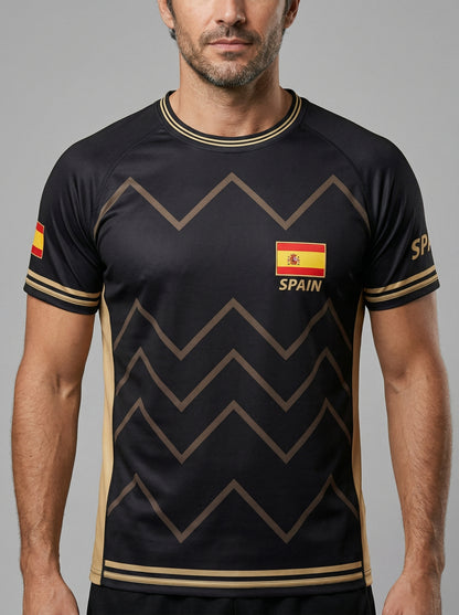 Camiseta de España para Hombre - Fan de Fútbol Manga Corta