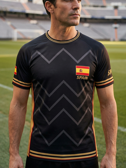 Camiseta de España para Hombre - Fan de Fútbol Manga Corta