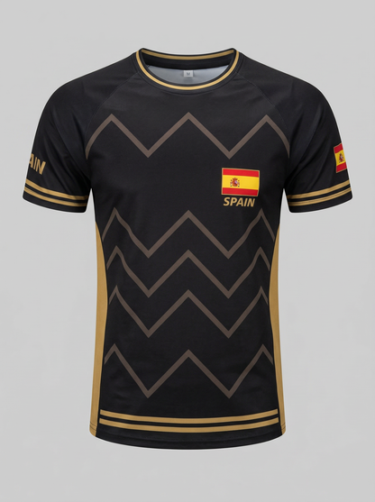 Camiseta de España para Hombre - Fan de Fútbol Manga Corta