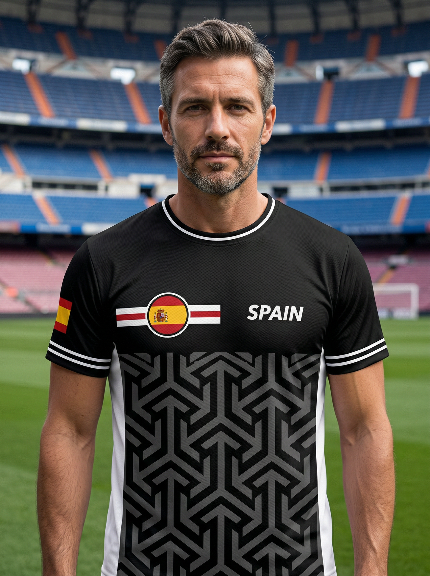 Camiseta de España para Hombre - Fan de Fútbol Manga Corta