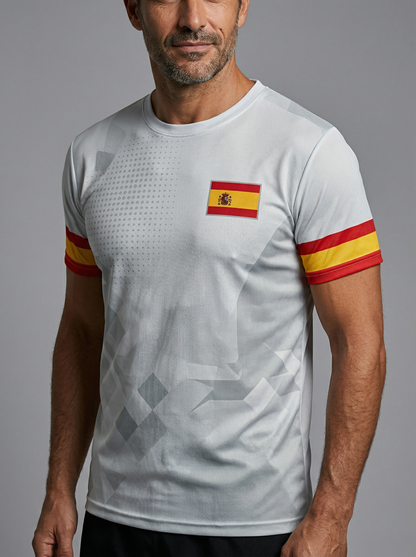 Camiseta de España para Hombre - Fan de Fútbol Manga Corta