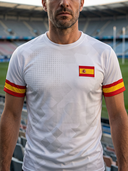 Camiseta de España para Hombre - Fan de Fútbol Manga Corta