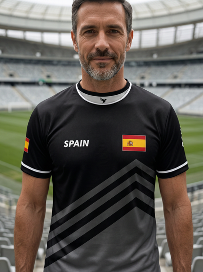 Camiseta de España para Hombre - Fan de Fútbol Manga Corta