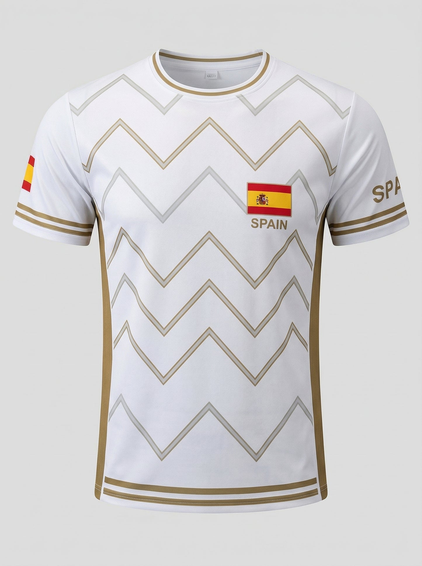 Camiseta de España para Hombre - Fan de Fútbol Manga Corta