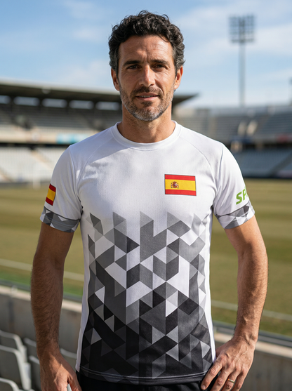 Camiseta de España para Hombre - Fan de Fútbol Manga Corta