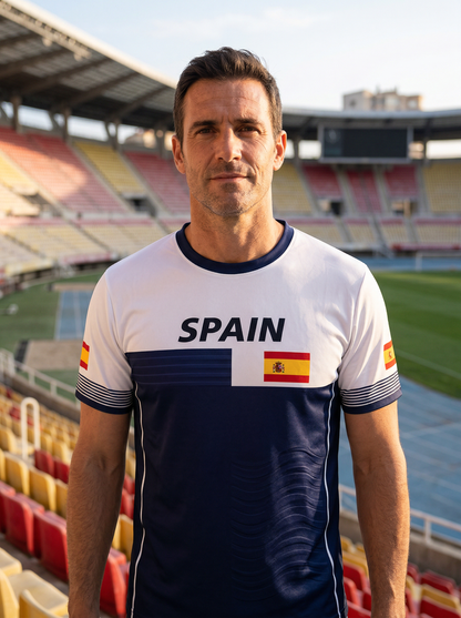 Camiseta de España para Hombre - Fan de Fútbol Manga Corta